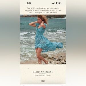 Doen Ashlynn Dress, size M, nwt